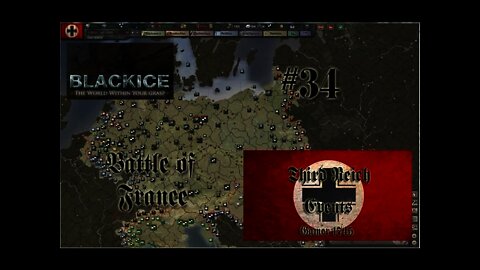 Let's Play Hearts of Iron 3: TFH w/BlackICE 7.54 & Third Reich Events Part 34 (Germany)