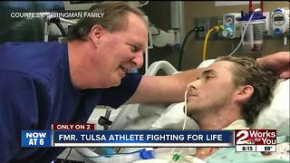 Former Tulsa athlete fighting for his life