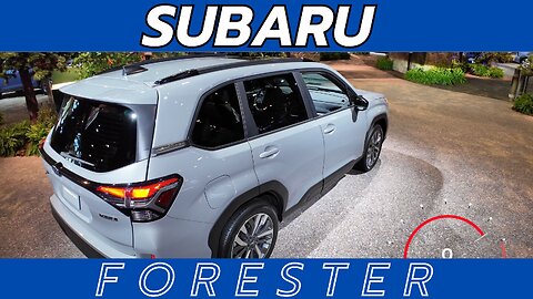 2025 SUBARU FORESTER still CLIMBING TO THE TOP