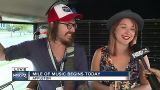 Mile of Music begins in Appleton