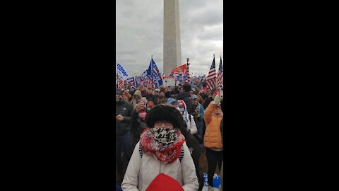 So Many People at Stop the Steal Rally - January 6th, 2021