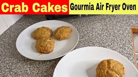 Crab Cakes Air Fryer Oven Recipe, Gourmia Digital French Door