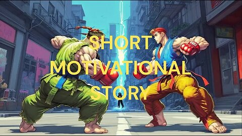 STREET FIGHTER MOTIVATIONAL STORY #AI #motivation #viral #friends #friendship #art #videoart