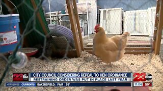 Bakersfield Backyard Hen Ordinance could possibly be repealed due to a lawsuit against the city