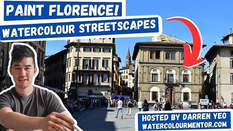 Discover the Magic of Watercolors: Let's Paint Florence!