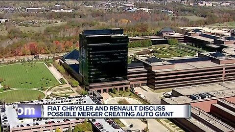 Fiat Chrysler and Renault discuss possible merger creating auto giant