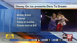 Disney On Ice: Dare to Dream coming to Amalie Arena this weekend