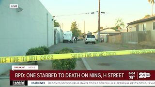 BPD: One stabbed to death on Ming, H Street