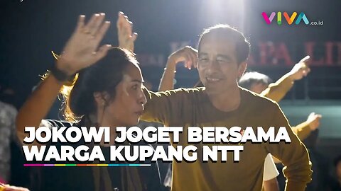 Pak Bas Berulah! Gebukan Drum Iringi Jokowi Joget 'Gemu Famire'