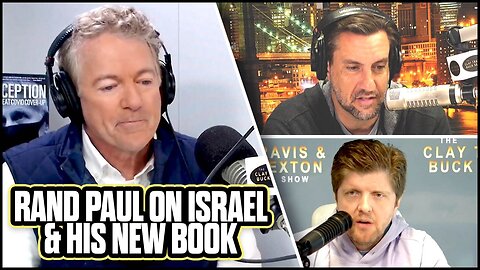 Senator Rand Paul Discusses the Attack on Israel and His New Book | Clay & Buck