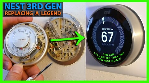 How HVAC Wiring Works - How To Install a Nest Thermostat - New Google Nest vs 3rd Gen