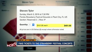 Organizers warn about Florida Strawberry Festival ticket scam
