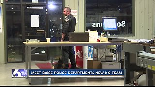 Meet Boise Police Departments new K-9 team