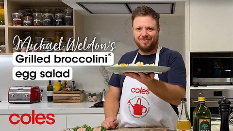 Michael Weldon's Grilled Broccolini Egg Salad