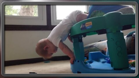 Funny Fails baby video clips cute baby fall down video