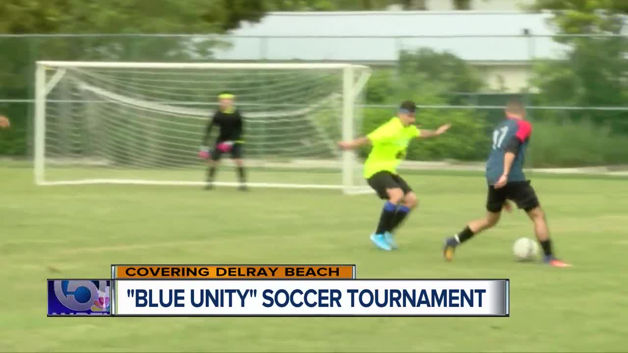 'Blue Unity' soccer tournament held in Delray Beach