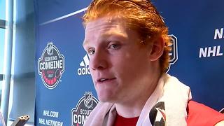 Owen Tippett discusses upcoming NHL Draft
