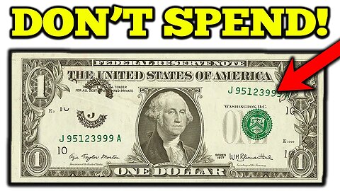 Do Not Spend These Dollar Bills!