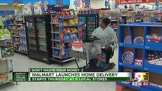 Walmart launches home delivery