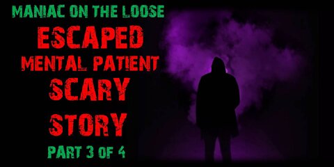 Maniac on the Loose - Escaped Mental Patient Scary Story | Part 3 of 4