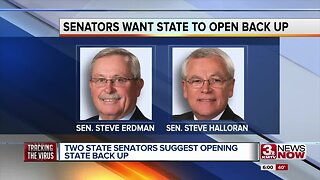 Two state senators suggest opening state back up
