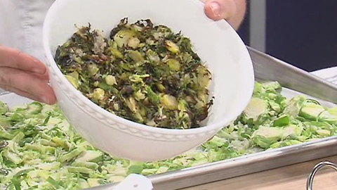 Recipe for brussel sprouts with Parmesan cheese