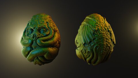 202101.Dragons egg - Dragon eggs of Cthulhu Mythos