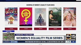 Women's Equality Film Series taking place in the Valley