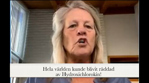 Judy Mikovits, Hydroxichlorokin är ett vaccin! influensavaccinen är orsaken till influensa!