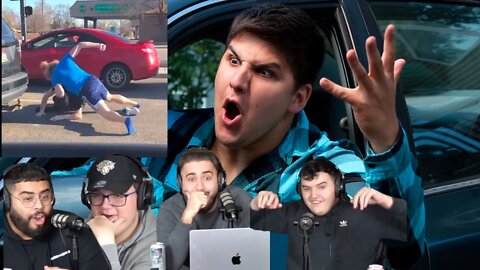 Americans Reacting To Australian ROAD RAGE! They're Always Fighting!