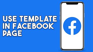 How To Use Template In Facebook Page