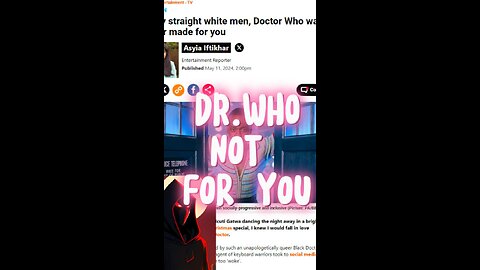 Doctor Who is not for white men *ENGLISH*