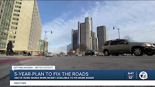 MDOT rolling out 5-year plan made possible through bonds to fix Michigan roads