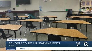 Alpine schools to set up learning pods