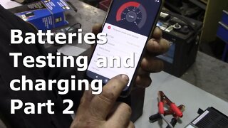 Batteries - testing and charging Part 2