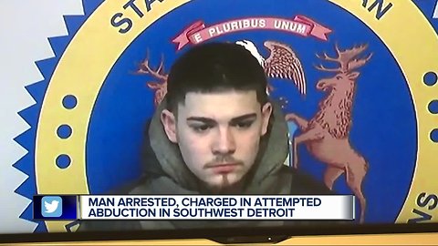 Man arrested, charged in attempted abduction in southwest Detroit