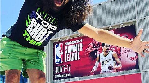 Wembanyama Las Vegas Summer League | Pop-up Top Shot Shop | 5 min NBA VLog