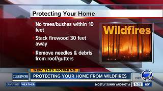 Protecting your home from wildfires