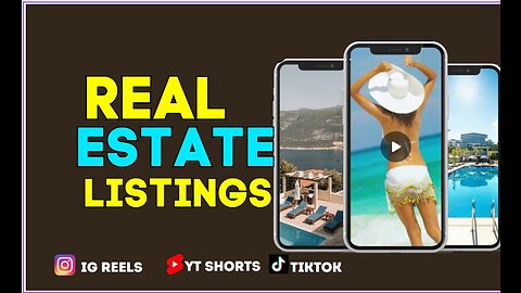 Real estate Instagram and TikTok reels.