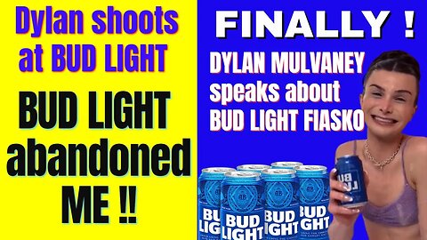 Dylan lashes out on Bud Light in latest Video #BudLight #dylanmulvaney