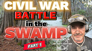 A Civil War battle in the swamp! Recovering historical relics Pt 1