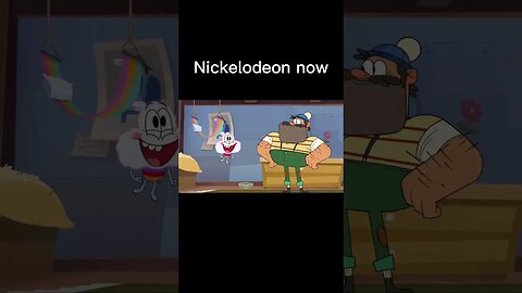 Nickelodeon then vs now #shorts #thenandnow