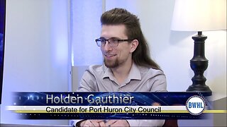 Candidate for Port Huron City Council, Holden Gauthier