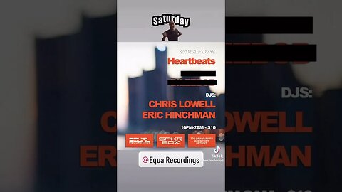 Heartbeats 4 with DJs Chris Lowell B2B Eric Hinchman #shorts #short #party
