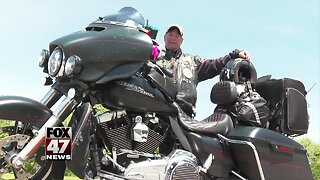 Veteran takes part in annual Run for the Wall motorcycle ride