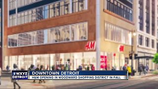 H&M to open first location in downtown Detroit this fall