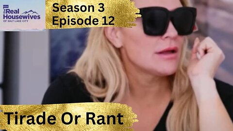 Real Housewives Of Salt Lake City S3 Ep12 White Lies & Black Eyes | Fight Club The Heather Gay Way