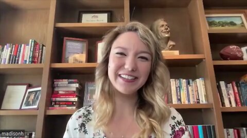 Strong Conservative Woman Talking YAF, Woke Ideology, College Campus Censorship Madison Habersetzer