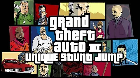 Grand Theft Auto 3 - All Unique Stunt Jumps Location - Walkthrough