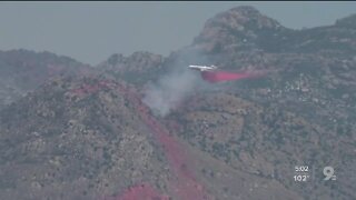 Ventana Canyon area in the "Set" phase of "Ready, Set, Go" plan as Bighorn Fire burns